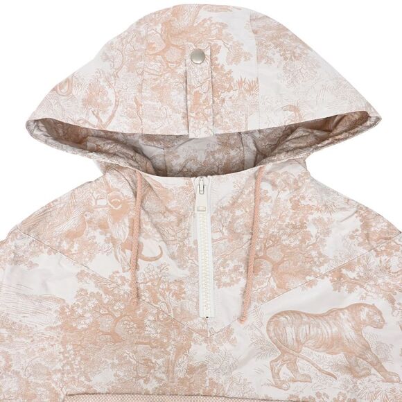 Dior Toile de Jouy Windbreaker Jacket in Peach Polyester - Picture 4 of 6